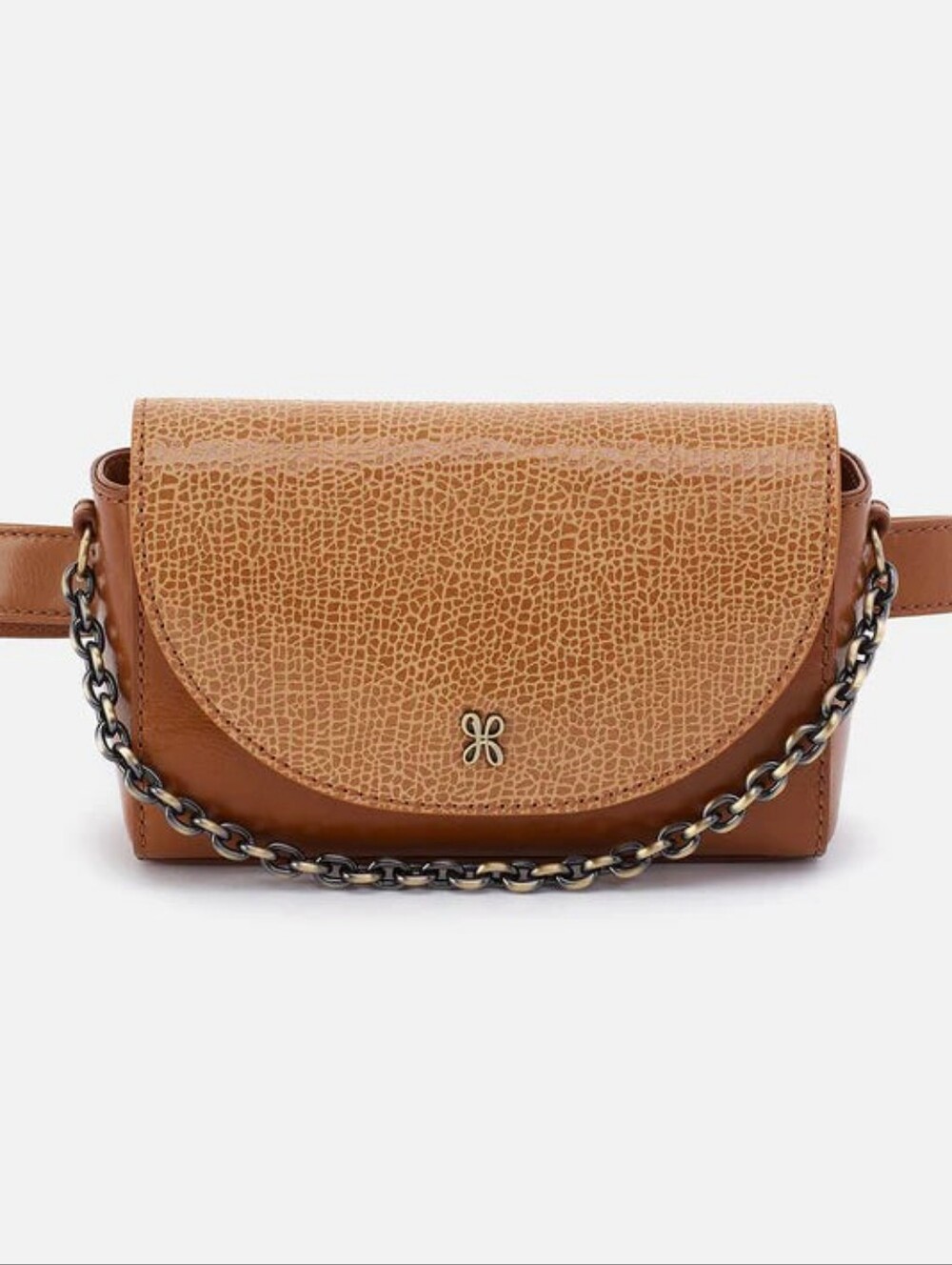 HOBO Drake Genuine Leather Crossbody / Belt Bag in Cedar Crackle Print - NWT - Picture 2 of 16